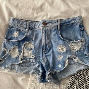 Jean shorts